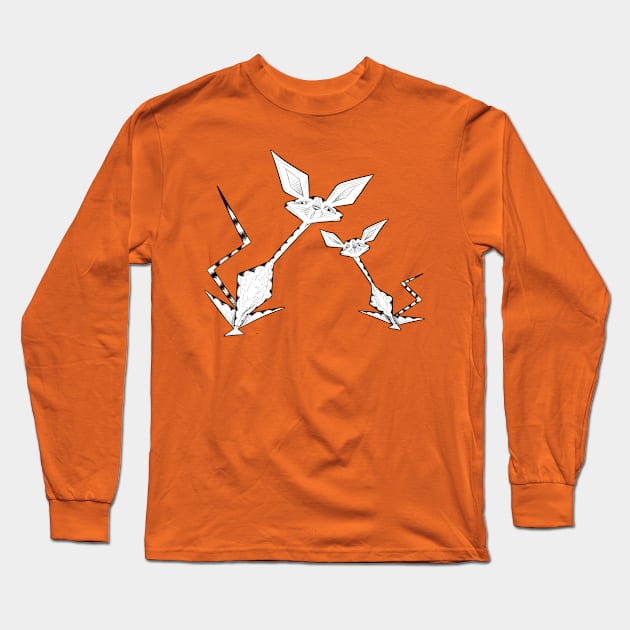 angular Long Sleeve T-Shirt by bobgoodallart